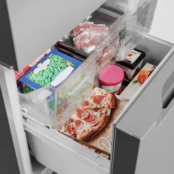 Midea® 30 in. 18.7 Cu. Ft. Stainless Steel Bottom Freezer Refrigerator-8