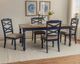 Powell® Trimble 5-Piece Beige/Brown/Navy Dining Set-1