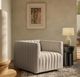 Four Hands Augustine Dover Crescent Swivel Accent Chair-1