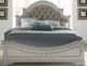 Liberty Magnolia Manor Antique White King Upholstered Bed-1