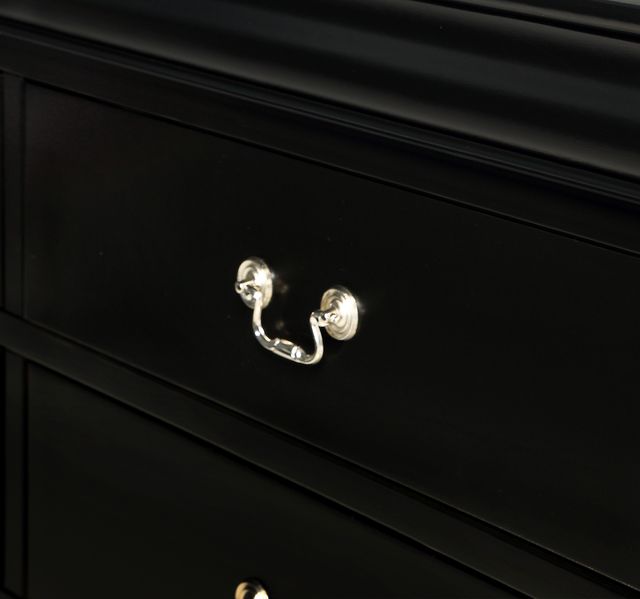 Crown Mark Louis Philip Black 34" Dresser-2