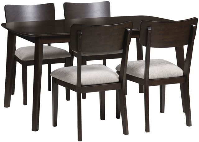 Signature Design by Ashley® Mallenette 5-Piece Merlot Dining Set-0