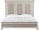 A.R.T. Furniture® Alcove Belgian Ivory/Washed Maple Queen Panel Bed-3