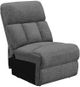 Coaster® Bahrain Charcoal Sectional Armless Chair-1