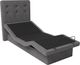 Beaudoin Dawn House Slate Twin XL Adjustable Bed-0