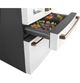 Café™ 36" 27.6 Cu. Ft. ENERGY STAR® Matte White 4-Door French Door Refrigerator-4