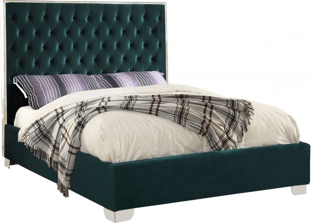 Meridian Furniture Lexi Green Full Bed-0