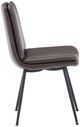 Jofran Inc. Prelude Draper Brown Upholstered Dining Side Chair-3