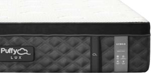 Puffy Lux 2.0 Hybrid 12" Medium-Plush Euro Top Queen Mattress in a Box
