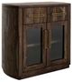 International Furniture Direct Balam Stained Dark Server-0