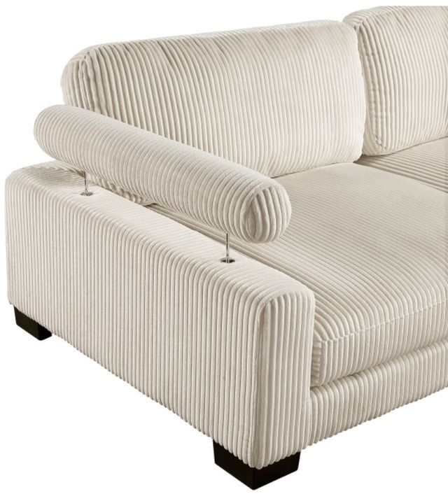 Homelegance® Traverse 4-Piece Beige Modular Sectional with Ottoman-3