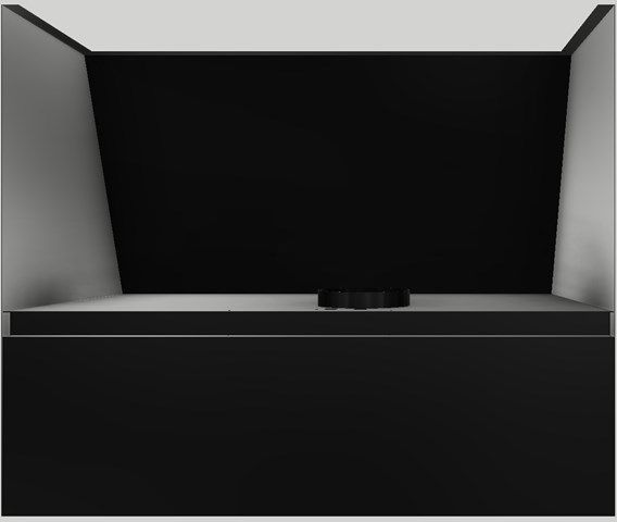 Vent-A-Hood® 36" Black Carbide Wall Mounted Range Hood-2