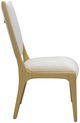 Michael Amini® Scotts Square Light Champagne Dining Side Chair-2