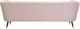 Meridian Furniture Beaumont Pink Velvet Sofa-2