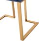 TOV Furniture Janie Blue Lacquer Side Table-4