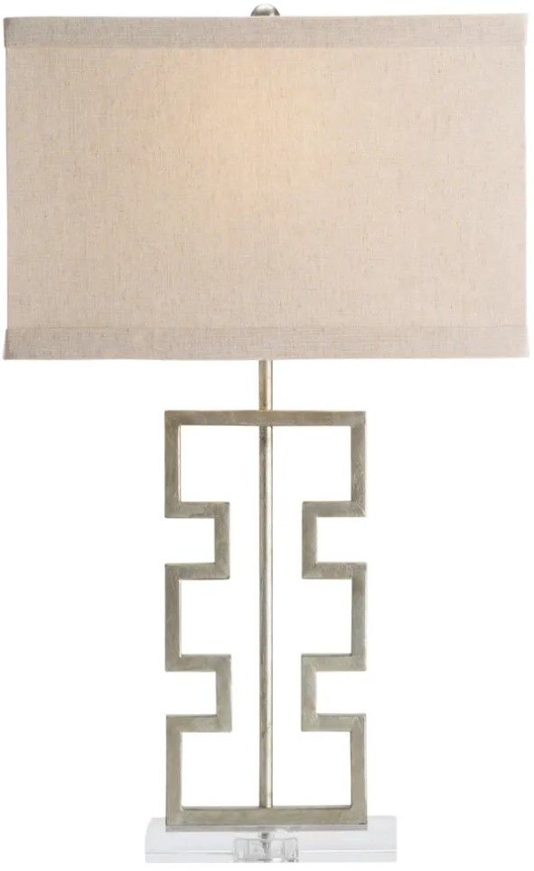 Crestview Collection Azteca Silver Table Lamp-2
