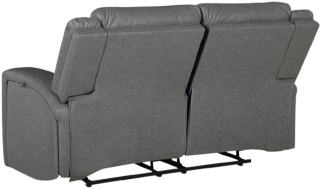 Benchcraft® Brixworth Slate Manual Reclining Loveseat-3