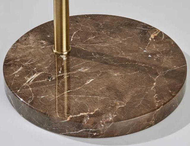 Adesso® Adler Brown Arc Floor Lamp-3