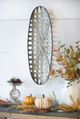 A & B Home Gray Metal Scale Clock-5