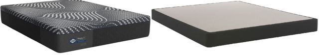 Sealy® Posturepedic® Plus Albany Hybrid Medium Twin XL Mattress and Foundation Set-0