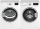 Beko White Front Load Washer & Electric Dryer Laundry Pair-0