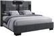 Global Furniture USA Oscar Dark Gray 8 Queen Panel Bed No Wood Trim-0