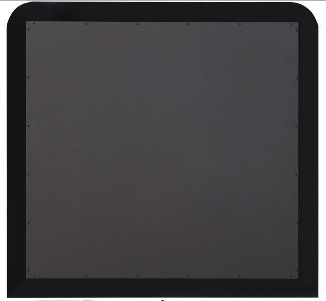 Meridian Furniture Fluted Black Mirror-1