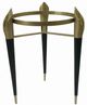 A & B Home Black Round Planter Table-2
