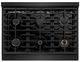 ZLINE Paramount 36" Black Stainless Steel Gas Cooktop -2