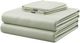 Hush Iced 4-Piece Sage King Bamboo Cooling Sheets and Pillowcase Set-0