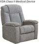 UltraComfort™ Venice Slate Large Power Lift Recliner-0