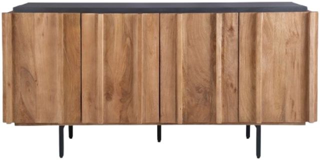 Signature Design by Ashley® Quintavious Brown/Charcoal Accent Cabinet-1