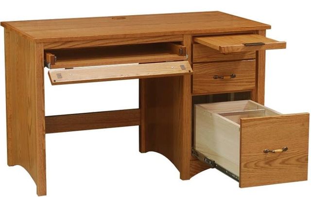 Wolfcraft Furniture Mcmillan Black 49'' Desk-3
