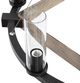 A & B Home Black/Gold Square Ring Lorance 6-Light Chandelier-3