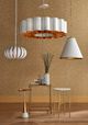 Currey & Company Davis Brushed Brass Drinks Table with White Base-2
