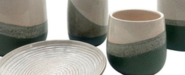 Signature Design by Ashley® Gentset 5-Piece Green/Cream Accessory Set-1