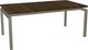 Amisco Customizable Zoom Extendable Table with 1.5" Solid Birch Top, Decorative Bolts and 1 Leaf-0