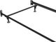 Rize Home Premium Twin Bed Frame with 4 Glides-1