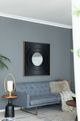 A & B Home Black Square Carved Mirror-5