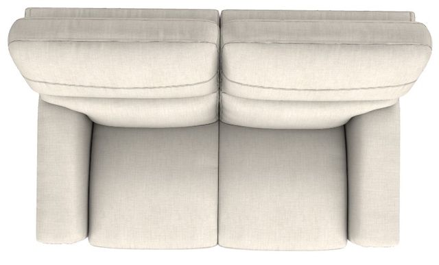 La-Z-Boy® Ava Ivory Power Reclining Loveseat with Headrest and Lumbar-4