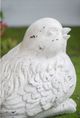 A & B Home White Small Bird Figurine-5