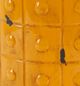 A & B Home Orange/Yellow Ceramic Outdoor Garden Stool-1
