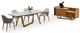 VIG Furniture Modrest James Brown/White Dining Table-3