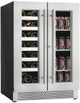 CAVAVIN Vinoa 24" Stainless Steel Freestanding Wine Cooler-1