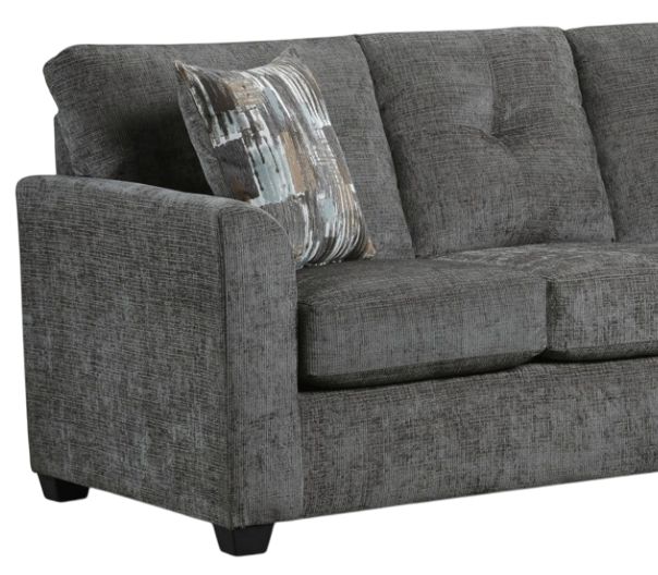 American Wholesale Furniture Galen Gray Chaise Sofa-1