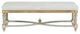 Century® Corbett Aged Sage Green/Taupe Bench-1