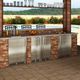 Marvel 5.7 Cu. Ft..Ft. Stainless Steel Outdoor Kegerator-2