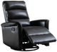 Mazin Furniture Albert Black Glider Recliner-1