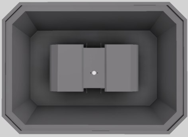 Vent-A-Hood® Designer Series 42" Gunsmoke Island Range Hood-2