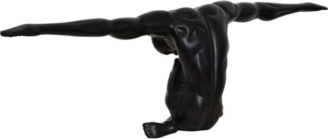 Renwil® Mortal Matte Black Human Figurine-2